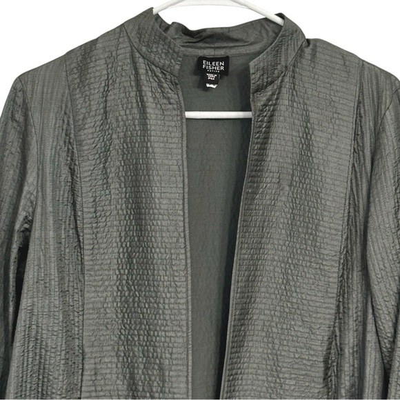 🔥HOST PICK🔥 Eileen Fisher Green Blazer and Pants Set PM - Picture 7 of 11